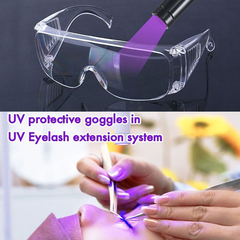 Eyelash Extension With Glasses - Lunettes de protection UV pour faux