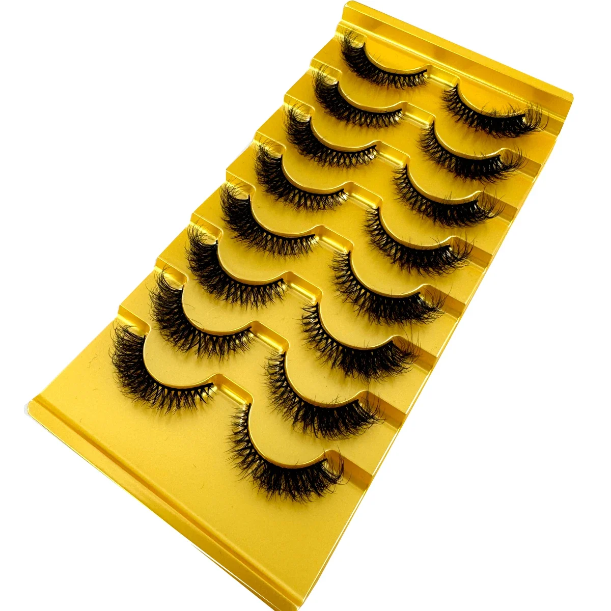 Eyelash Extension Cat Eye Wispy - AMSDCN Nouveauté : 8 paires de
