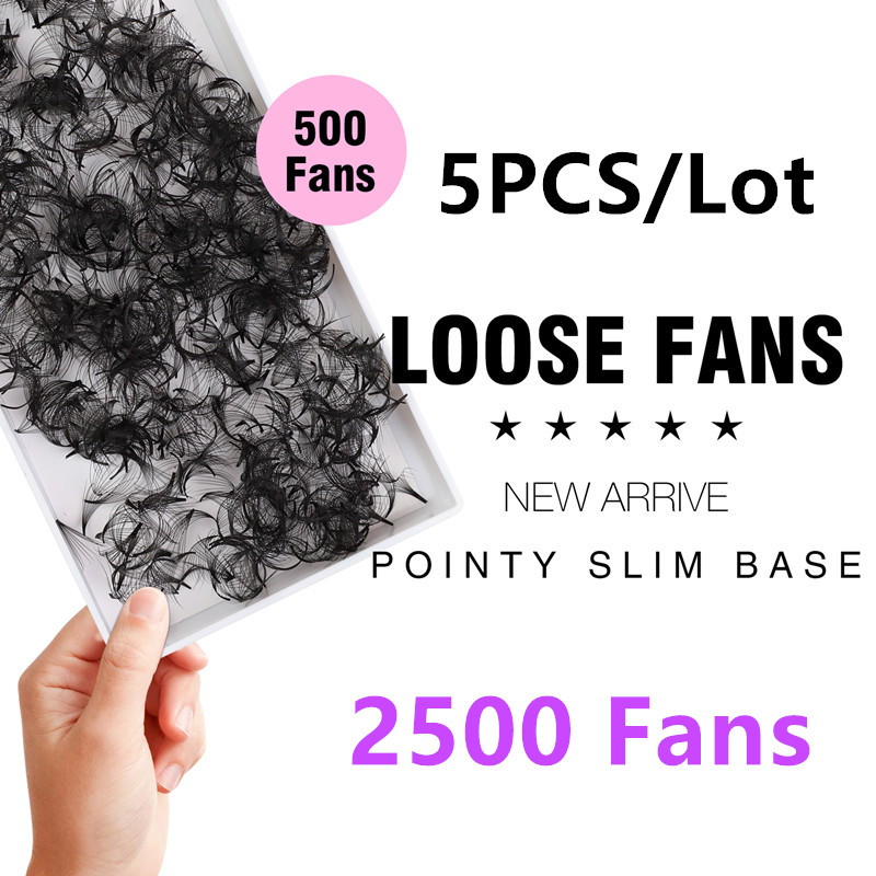 Eyelash Extension Medium - TDANCE 2500 ventilateurs amples Base pointue