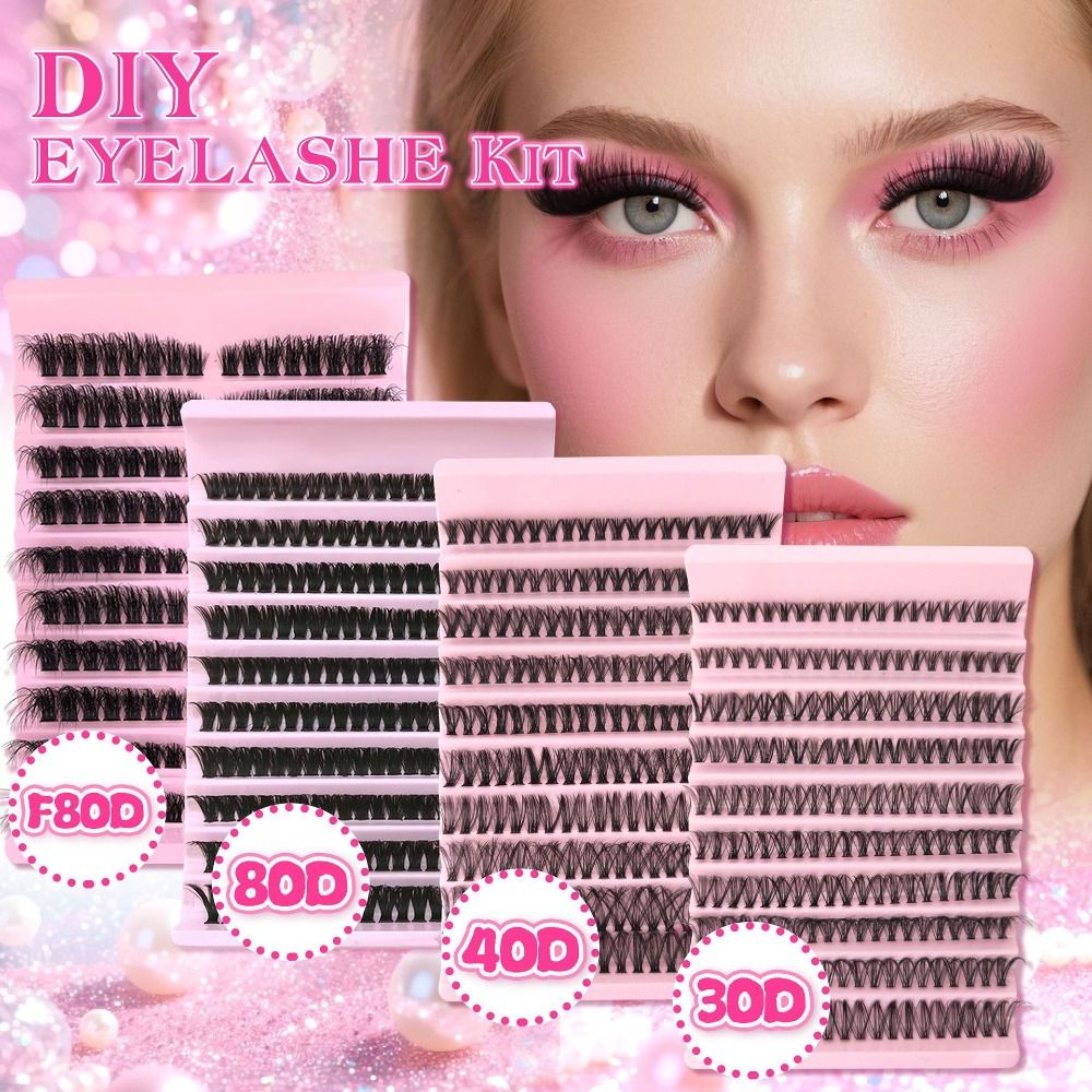 Eyelash Extension Kits - Kit d'extension de cils DIY, cils