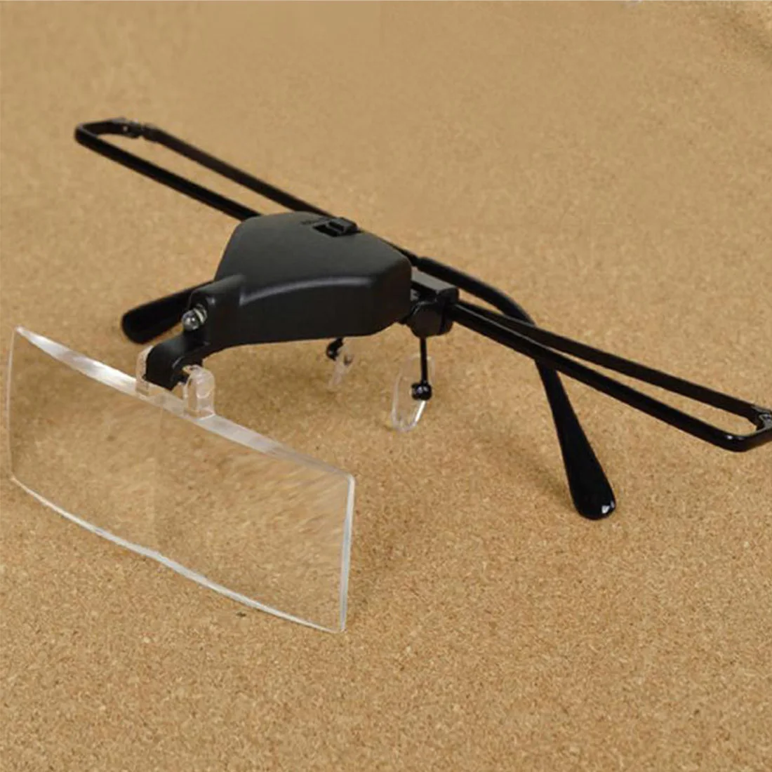 Eyelash Extension With Glasses - Loupe LED loupe réglable Extension de