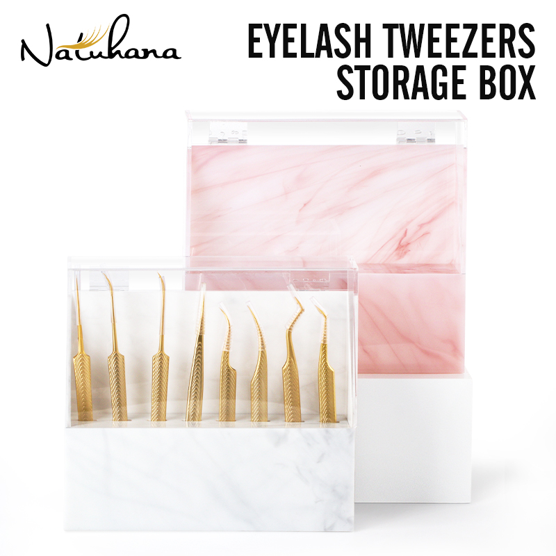 Lash Tray Organizer - NATUHANA Support de Présentation en Acrylique