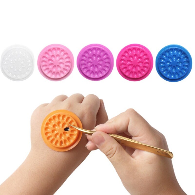Lash Tray Organizer - Porte-colle pour cils, 100 pièces, fournitures