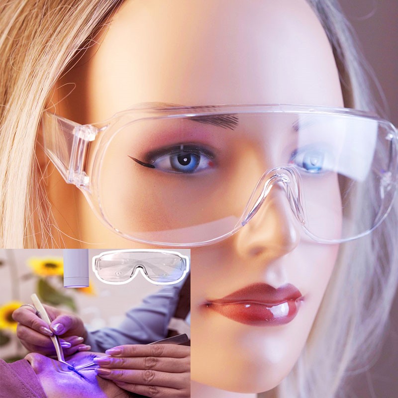 Eyelash Extension With Glasses - Lunettes de protection UV pour extensions