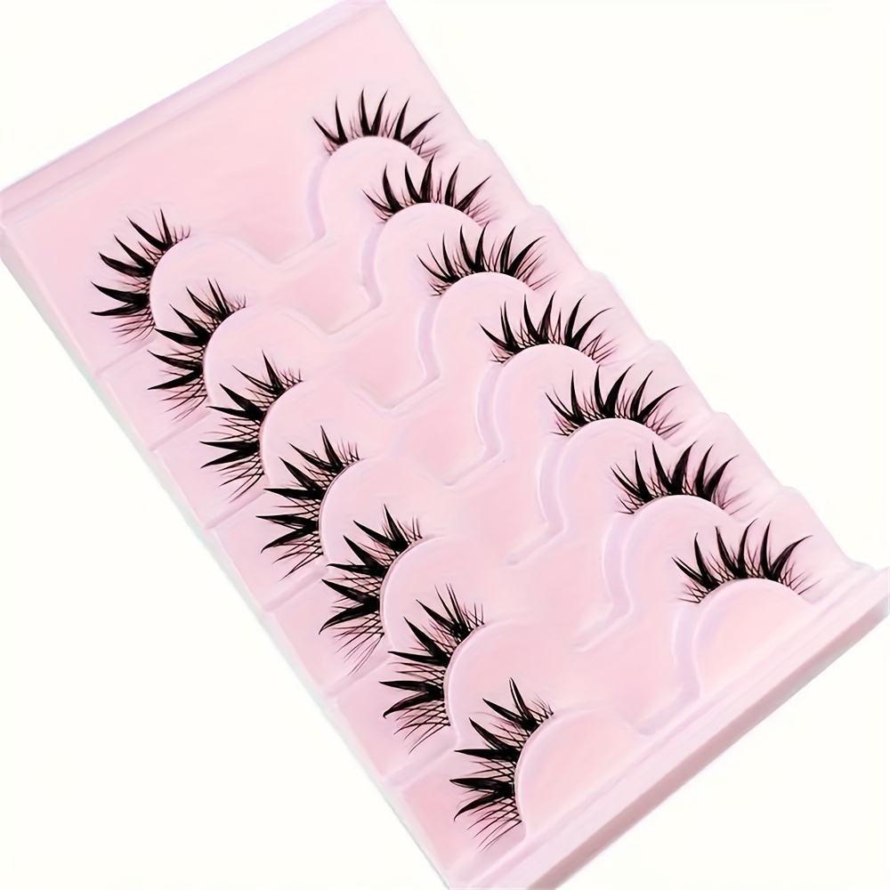 7 paires de faux cils demi-œil - Eyelash Extension Japan avis et prix