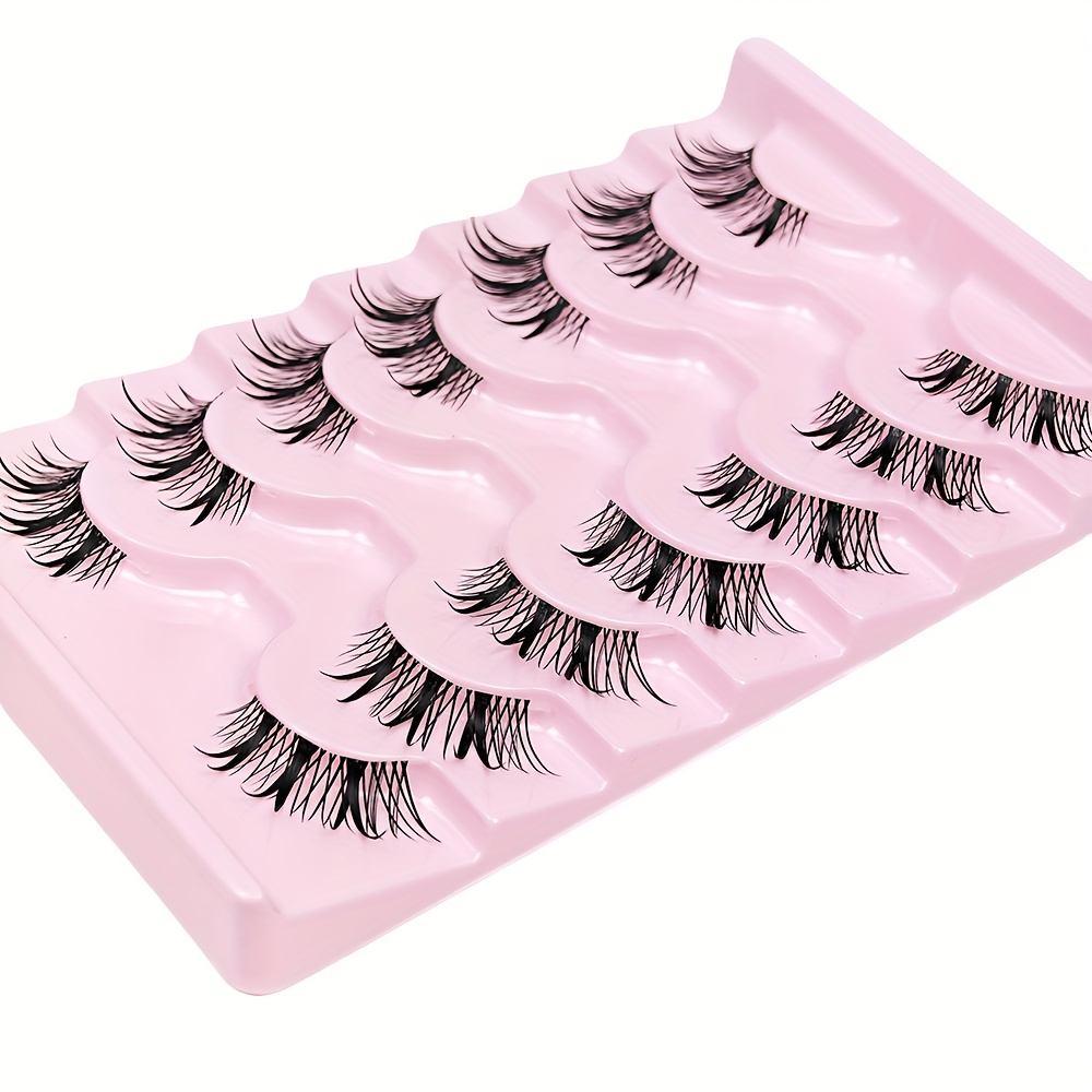 7 paires de faux cils demi-œil - Eyelash Extension Japan avis et prix