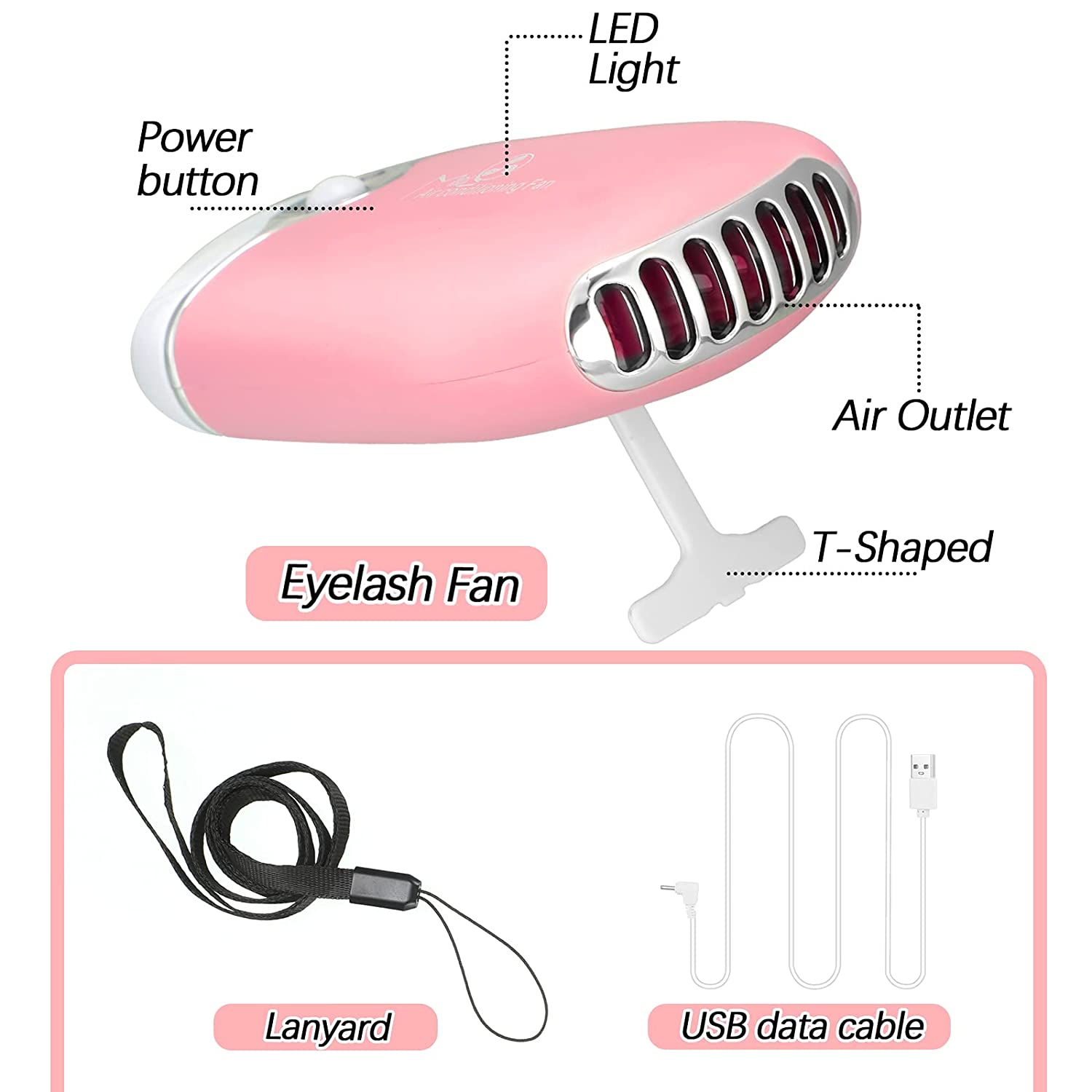 Sèche-cils 3 en 1, ventilateur - Eyelash Extension Fan avis et prix