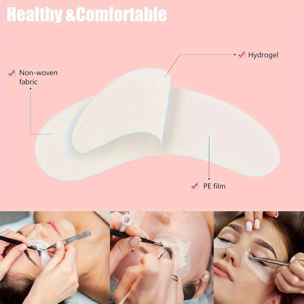 50 Paires de Patchs Hydrogel A - Eyelash Extension Ideas avis et prix