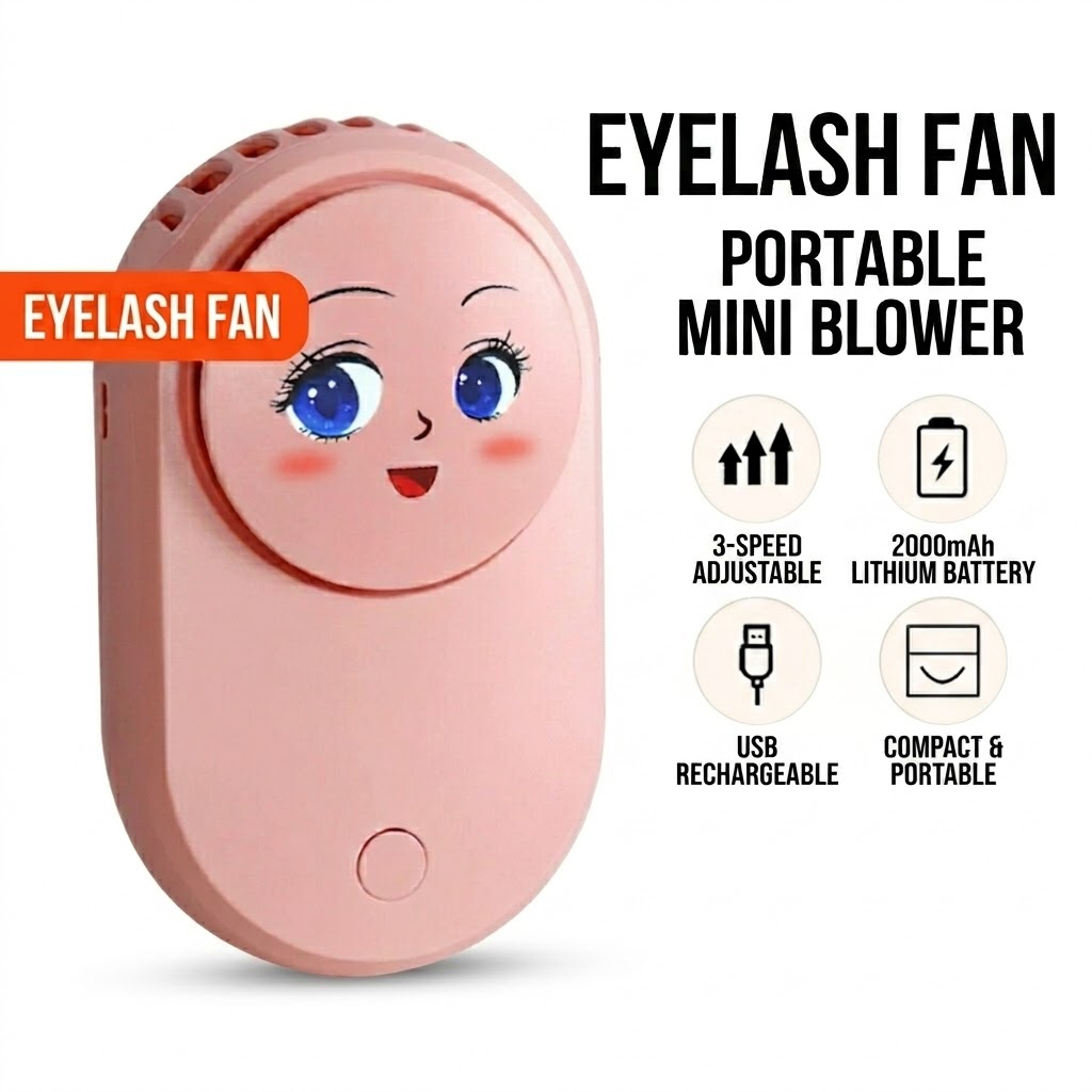 Ventilateur USB portable mini  - Eyelash Extension Fan avis et prix