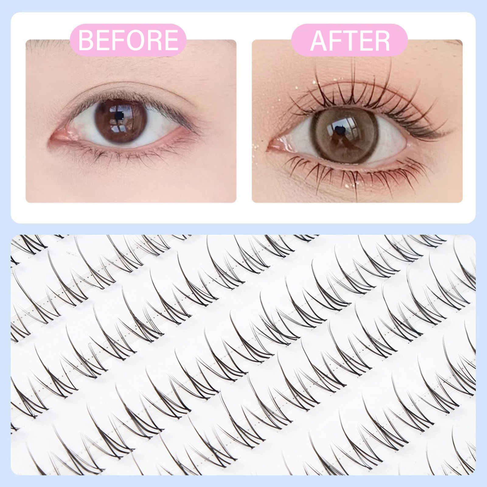 Cils individuels vaporeux, fau - Eyelash Extension Korean avis et prix