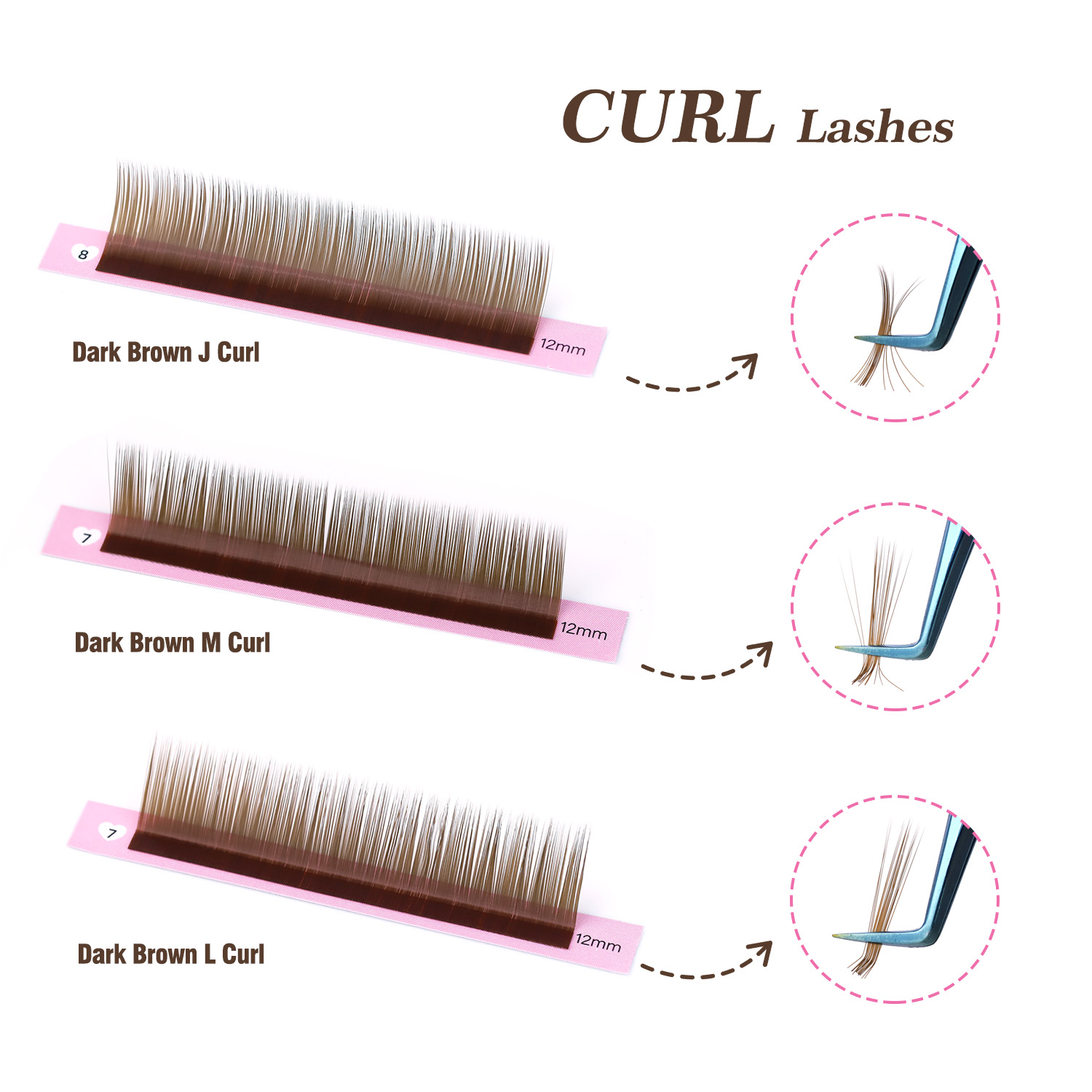 Extensions de cils individuell - Eyelash Extension Medium avis et prix
