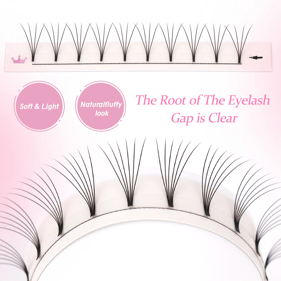 AGUUD doux naturel préfabriqué - Eyelash Extension Human Hair avis et prix