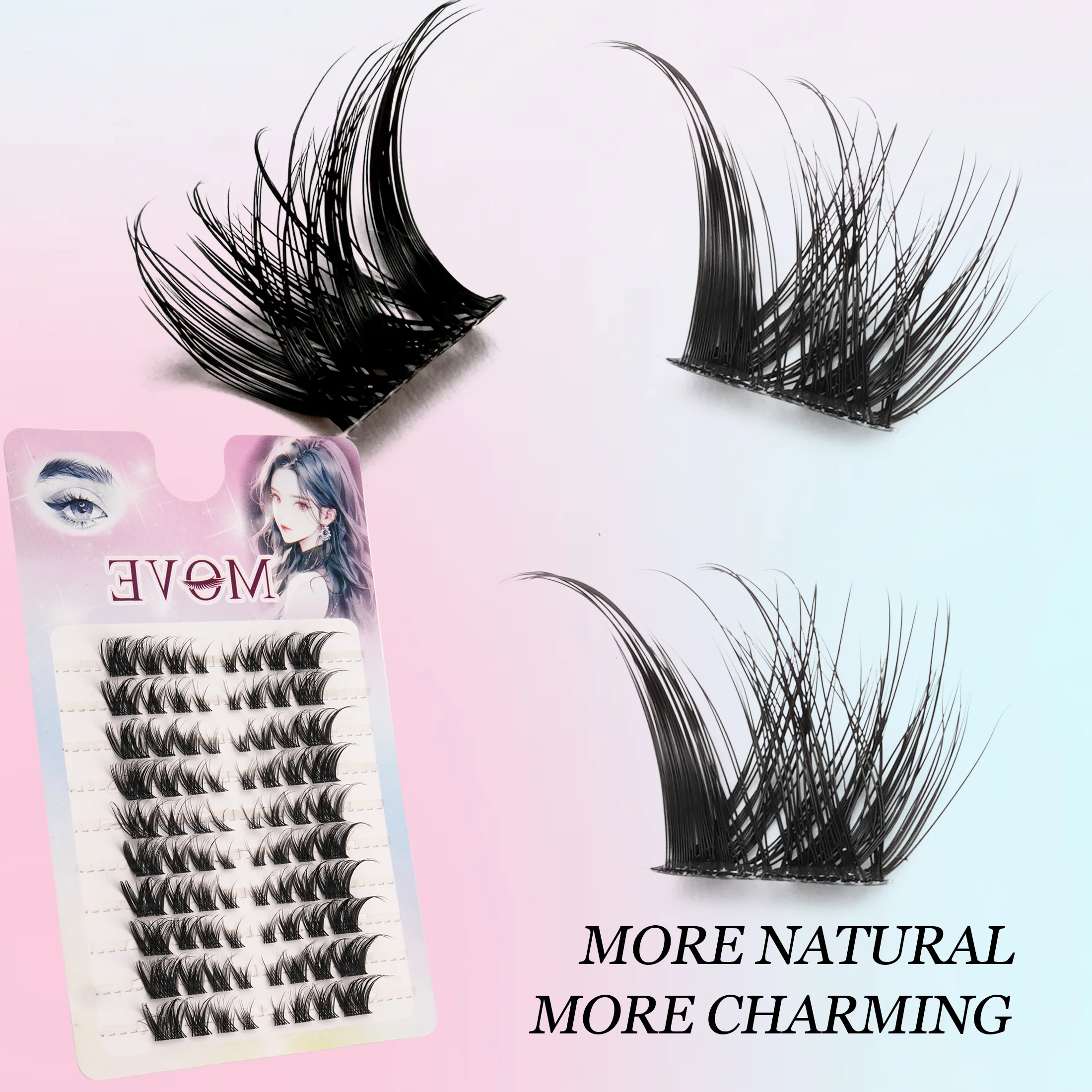 Extensions de cils individuell - Eyelash Extension Cat Eye Wispy avis et prix