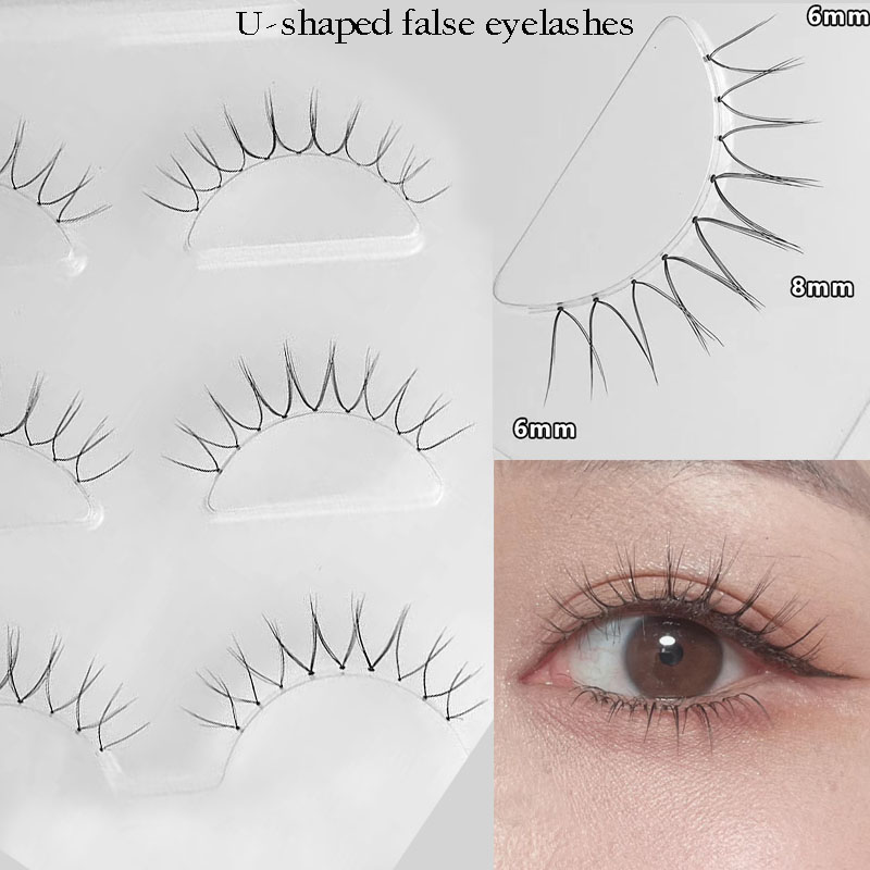 Faux cils en forme de U, group - Eyelash Extension Korean avis et prix