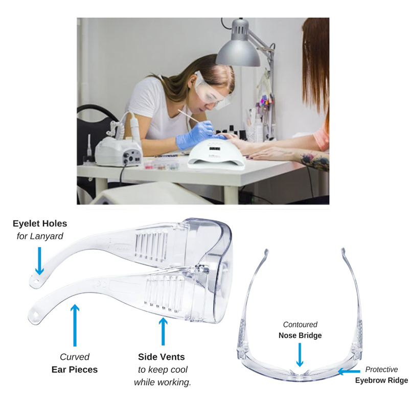 Lunettes de protection Uv, Ext - Eyelash Extension With Glasses avis et prix