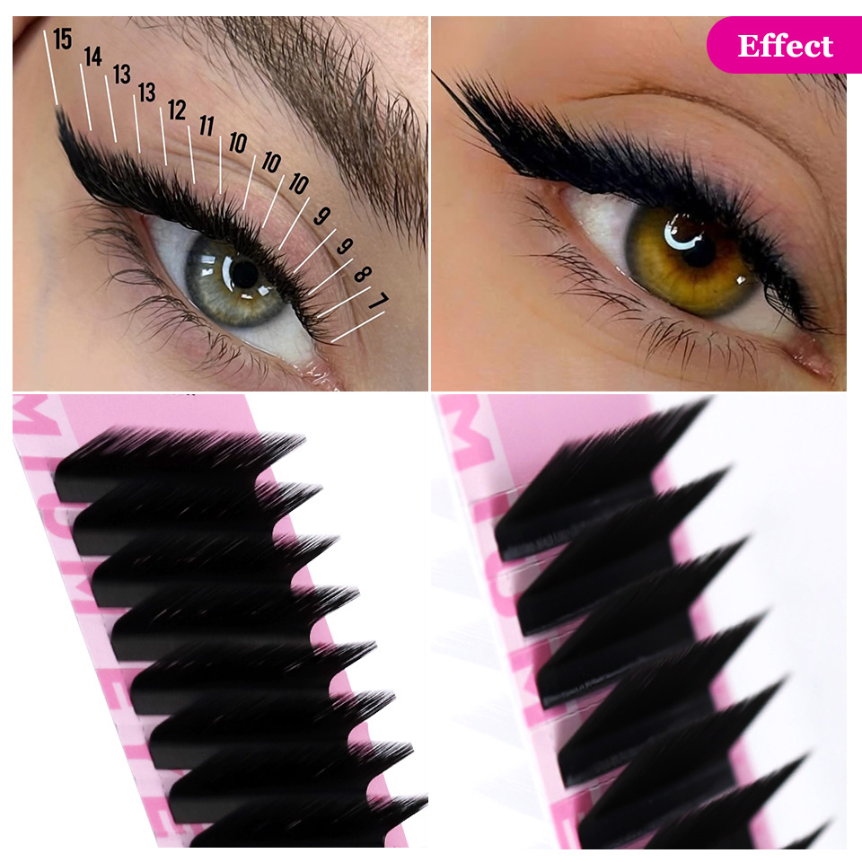 Aguud doux naturel mat noir fa - Eyelash Extension Korean avis et prix
