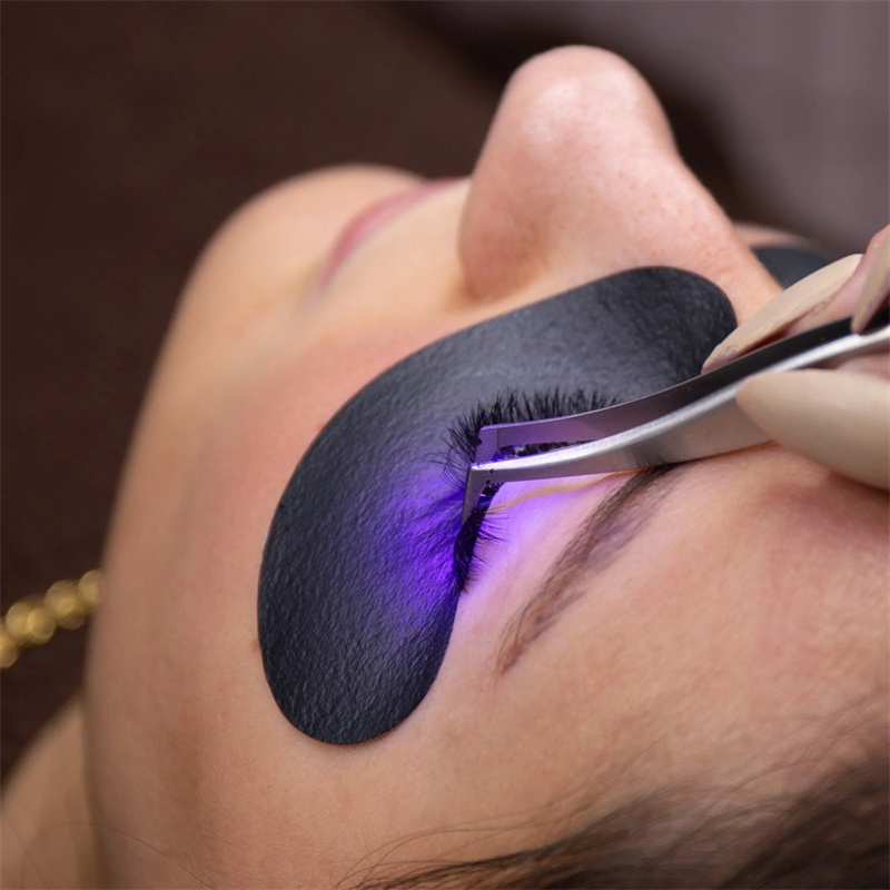 50 paires de patchs noirs anti - Eyelash Extension With Glasses avis et prix