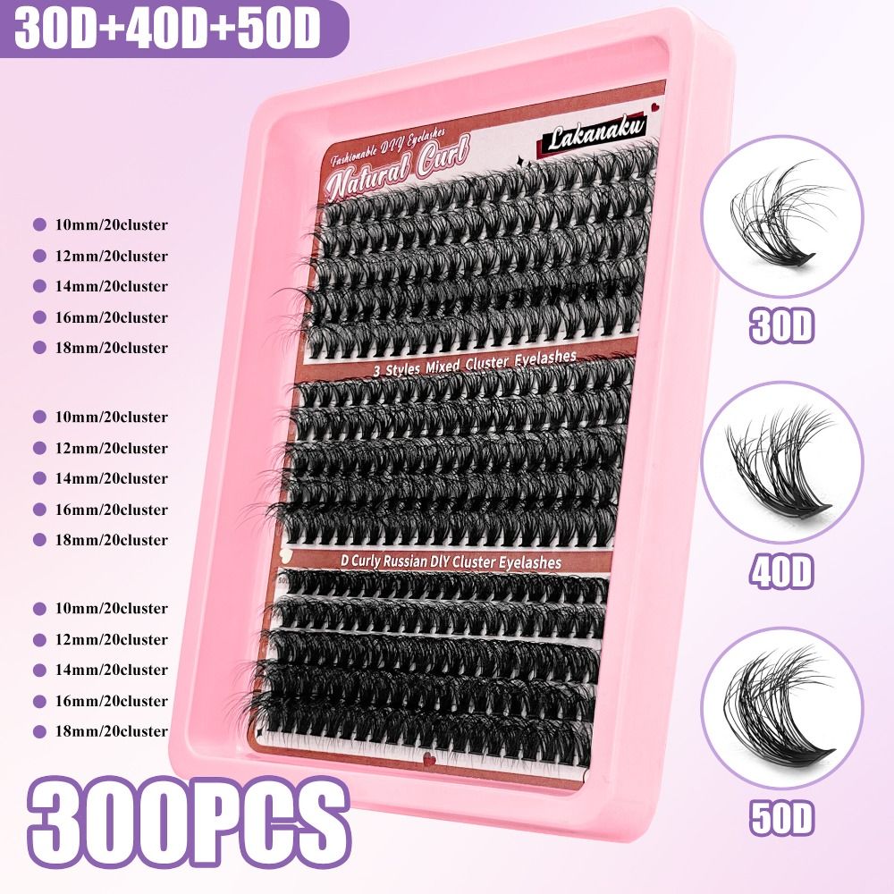 Faux cils de 9 à 16 mm de long - Eyelash Extension Kits avis et prix