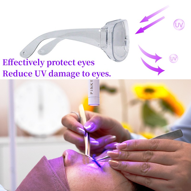 Lunettes de protection UV, col - Eyelash Extension With Glasses avis et prix