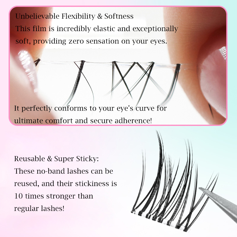 Faux-cils sans colle «sans ban - Eyelash Extension Korean avis et prix