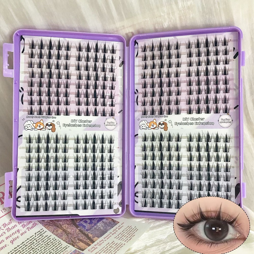 Cils en grappe Manga Sharp 320 - Eyelash Extension Japan avis et prix