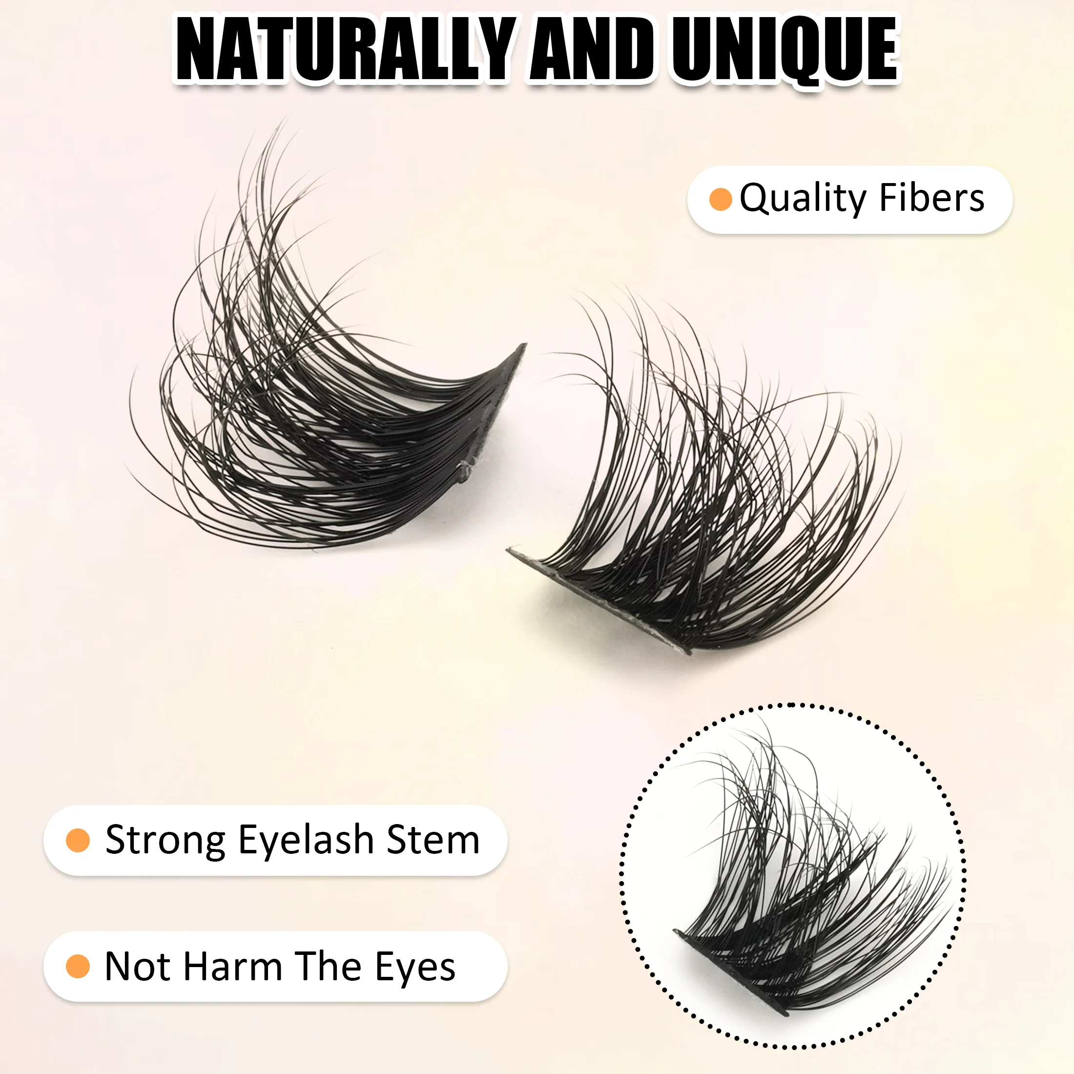 Lot de cils individuels en gra - Faux Mink Lash avis et prix
