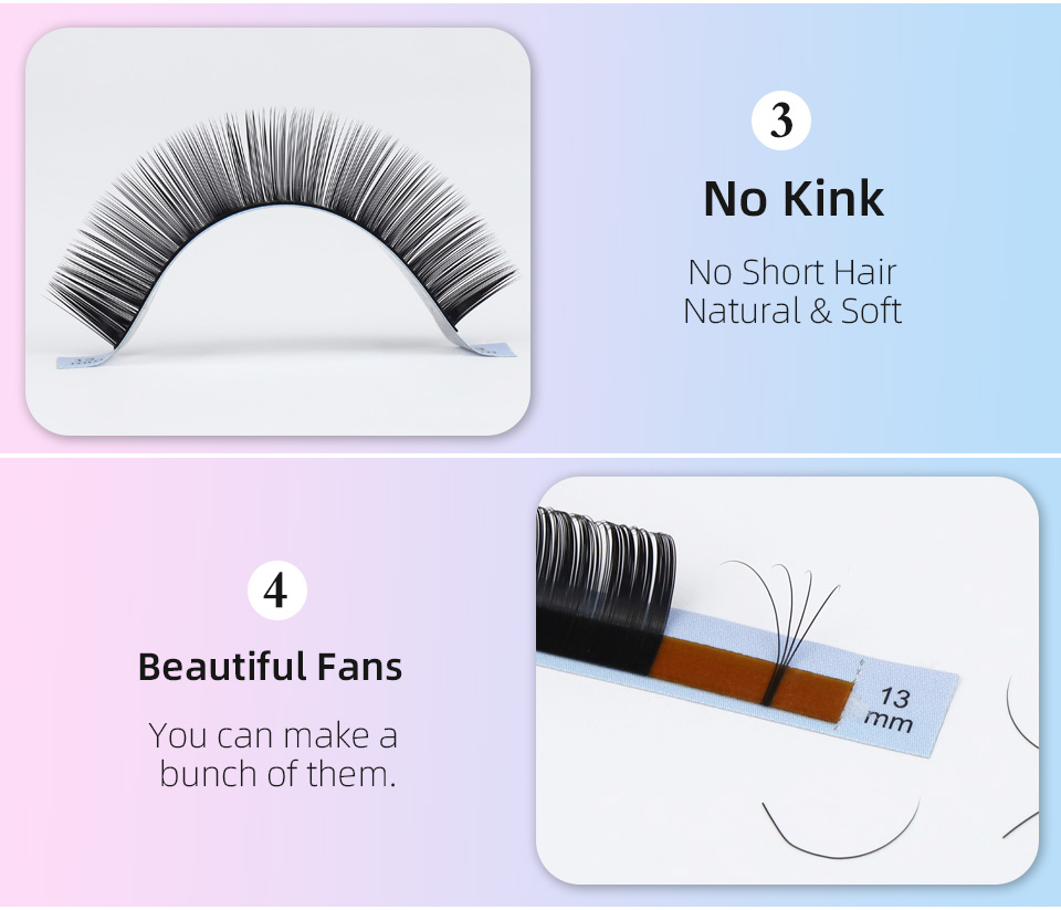 RUJADE L L + LC LD LU(M) Curl  - Eyelash Extension Human Hair avis et prix
