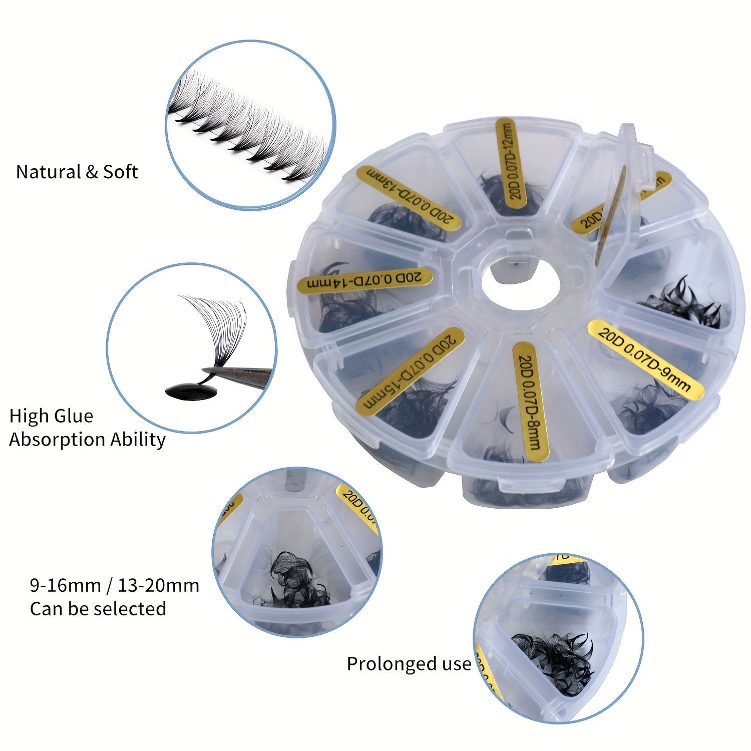 Sackvis 480 ventilateurs en vr - Eyelash Extension Medium avis et prix