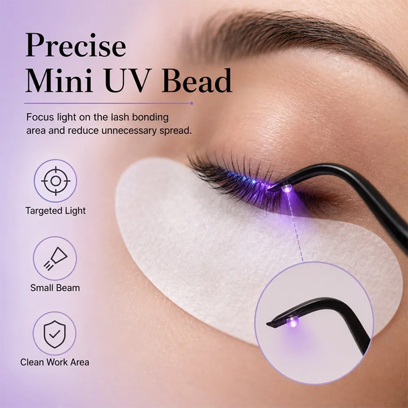 Mini lampe UV pour cils, pince - Eyelash Extension Uv avis et prix