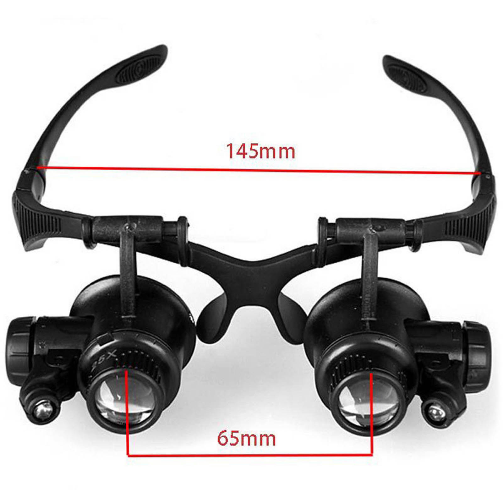 Loupes pour les yeux à lumière - Eyelash Extension With Glasses avis et prix