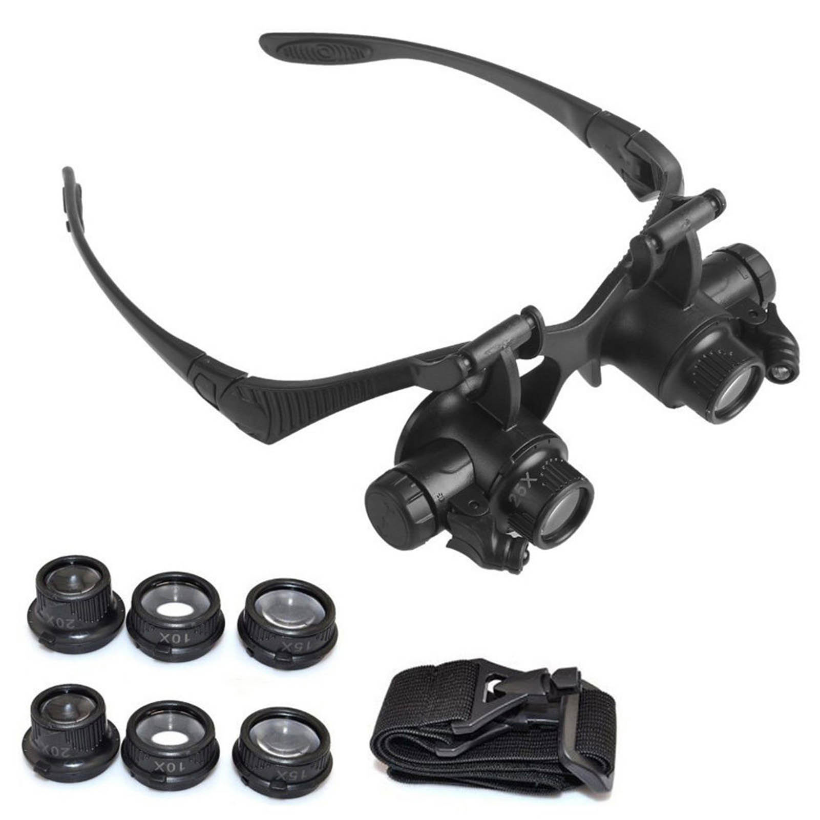 Loupes pour les yeux à lumière - Eyelash Extension With Glasses avis et prix
