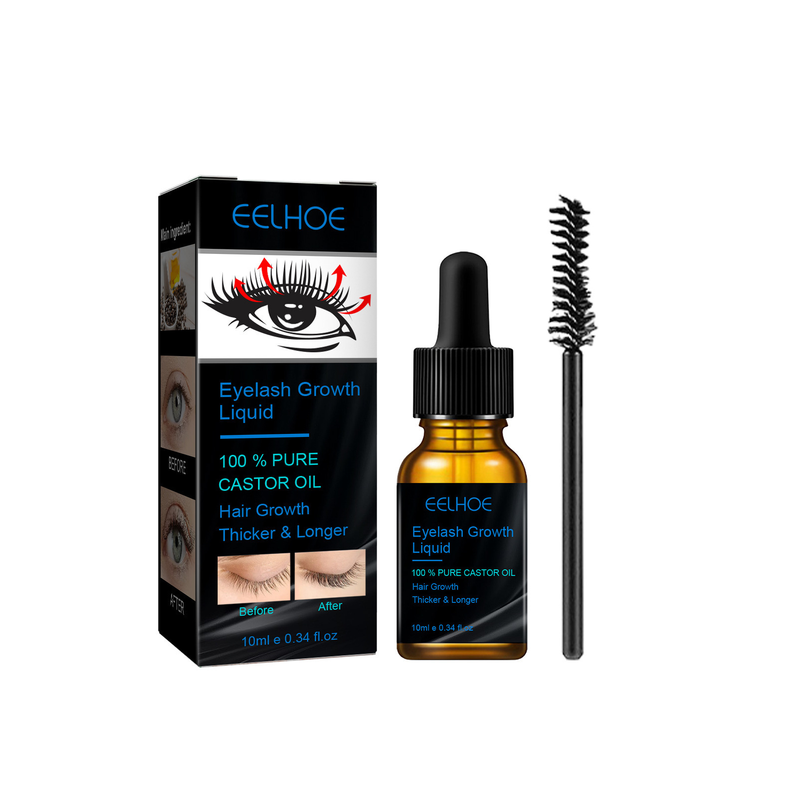 Sérum de croissance des cils à - Eyelash Extension Human Hair avis et prix