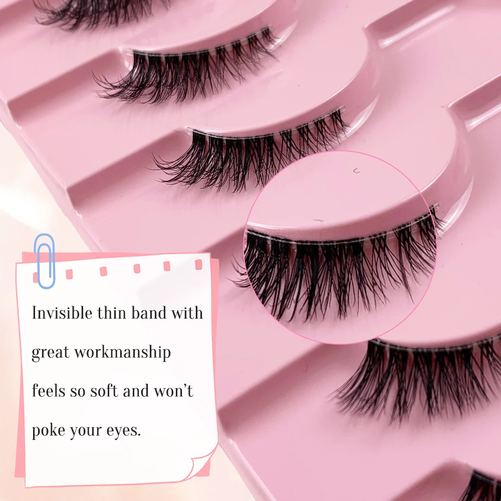 AMSDCN 10 paires de cils synth - Eyelash Extension Medium avis et prix