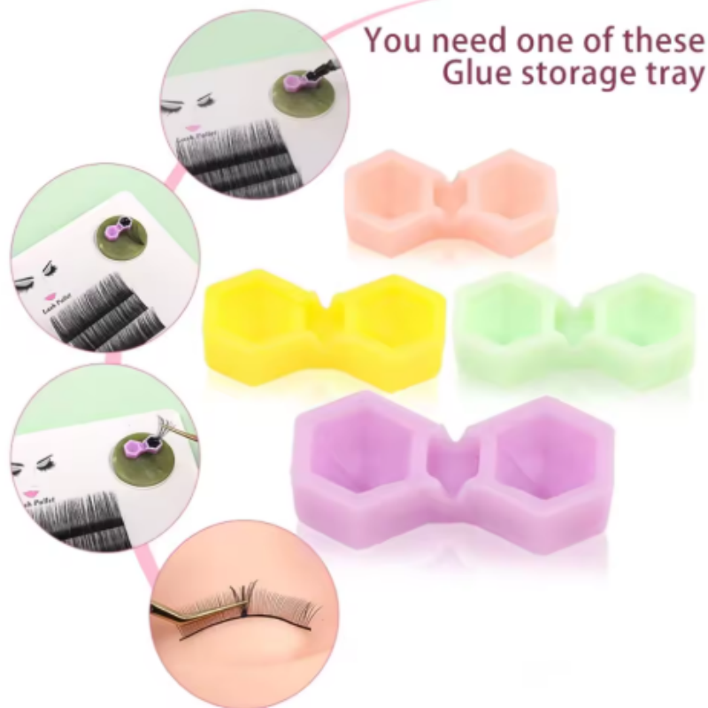 Gobelets à colle pour cils, fo - Lash Tray Organizer avis et prix