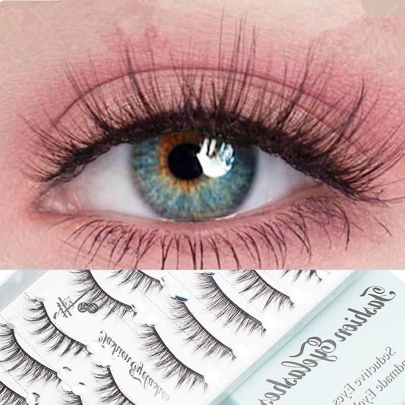 10 paires de faux cils naturel - Eyelash Extension Cat Eye Wispy avis et prix
