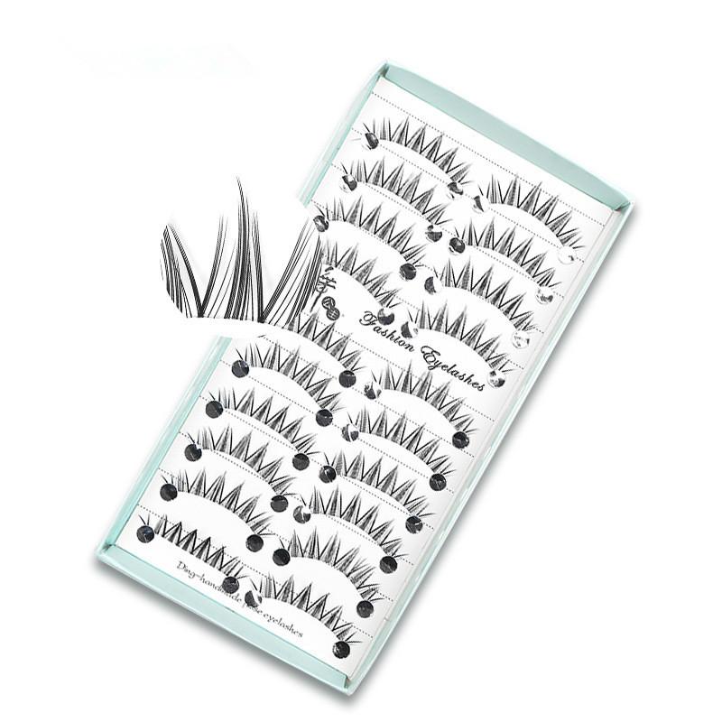 10 paires de faux cils naturel - Eyelash Extension Cat Eye Wispy avis et prix