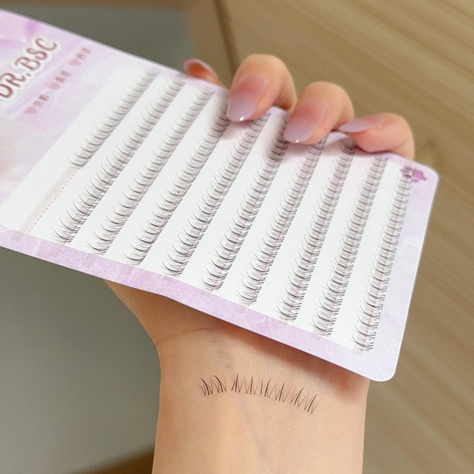 Faux-cils à bande fine, bricol - Eyelash Extension Korean avis et prix