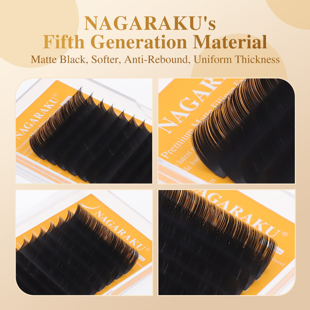 NAGARAKU nouvelle série Air Pr - Eyelash Extension Human Hair avis et prix