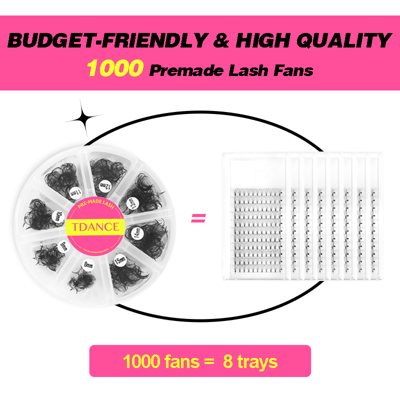 TDANCE 1000 ventilateurs venti - Eyelash Extension Medium avis et prix