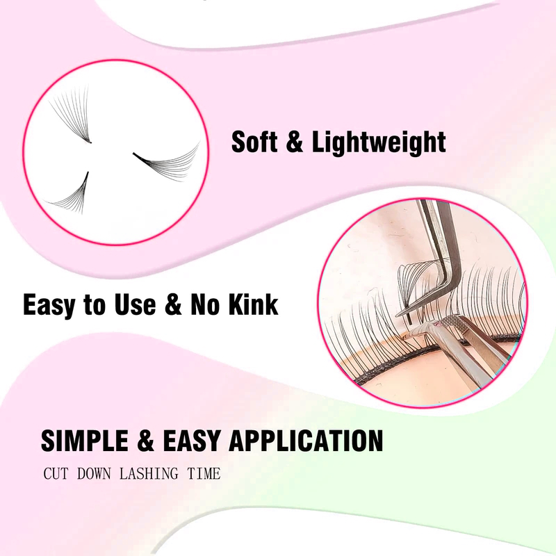 TDANCE 1000 ventilateurs cils  - Eyelash Extension Medium avis et prix